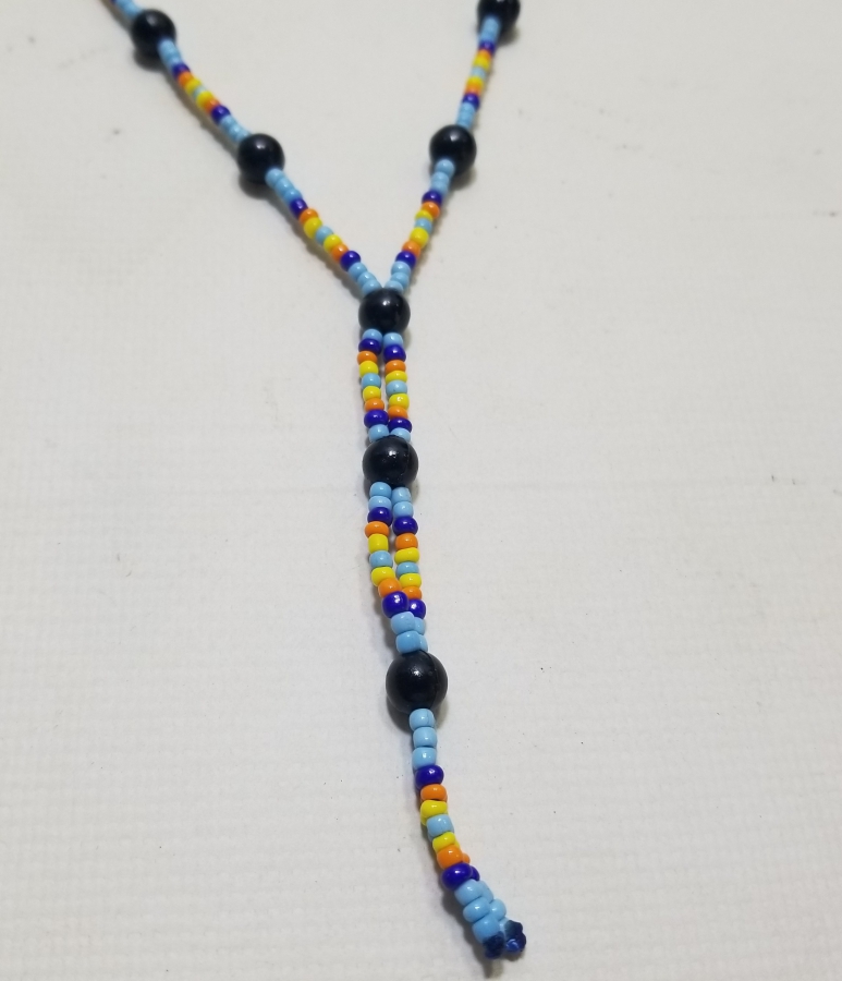 OPAL BONCUKLU CEZAEVİ YAPIMI EL İŞİ GERDANLIK