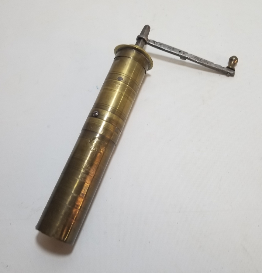 YERLİ YAPIM ANTİKA PİRİNÇ KAHVE DEĞİRMENİ