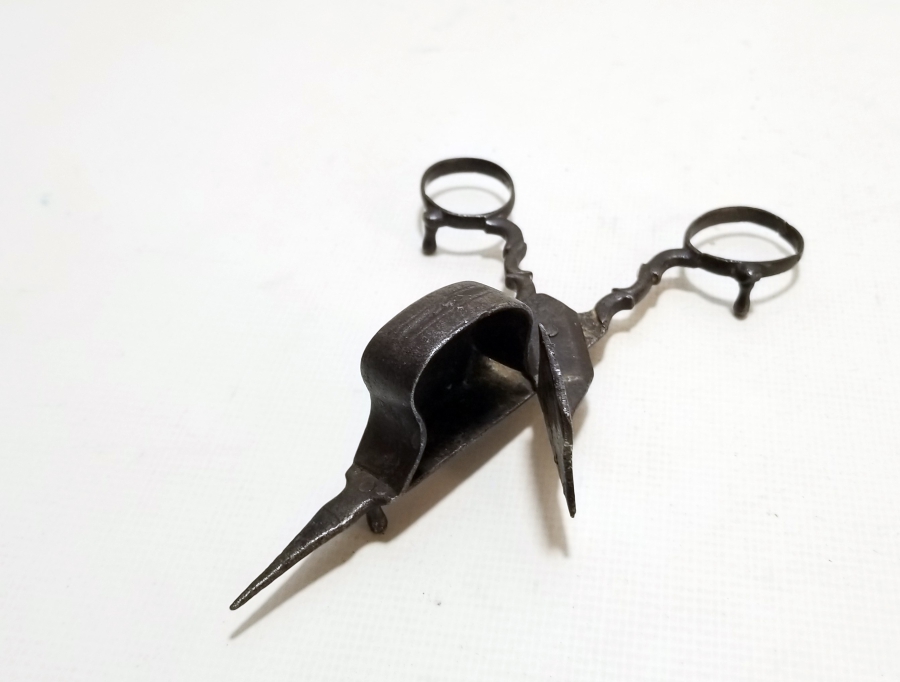 OSMANLI DÖNEMİ NADİR TİPTE MUM SÖNDÜRME MAKASI