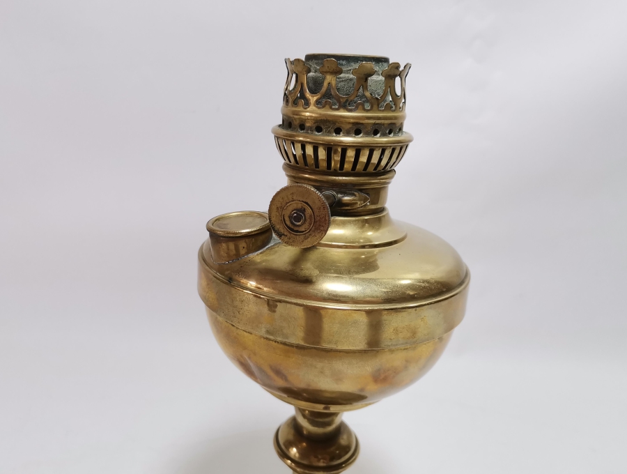 OSMANLI DÖNEMİ SÜLEYMANİYE YAPIMI GAZ LAMBASI