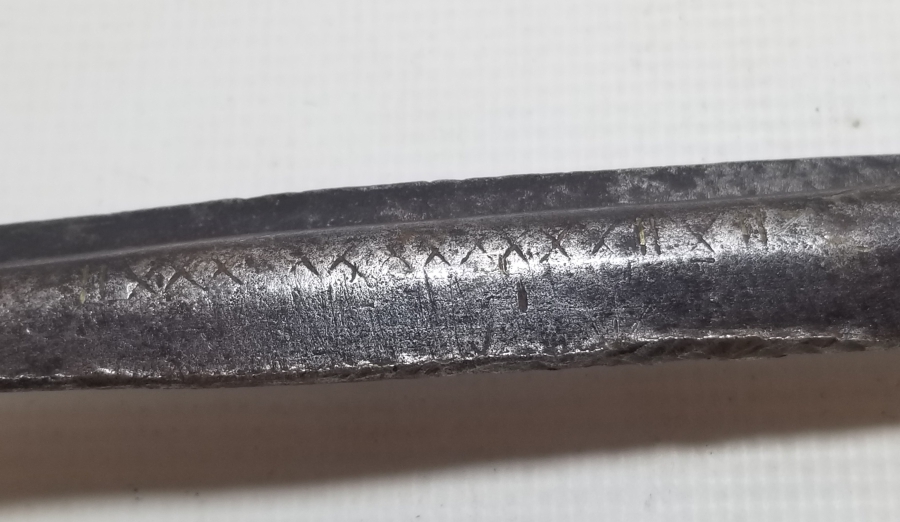 YILANBAŞI FORMUNDA YAPILMIŞ BÜYÜK BOY OSMANLI DÖNEMİ MAKAS