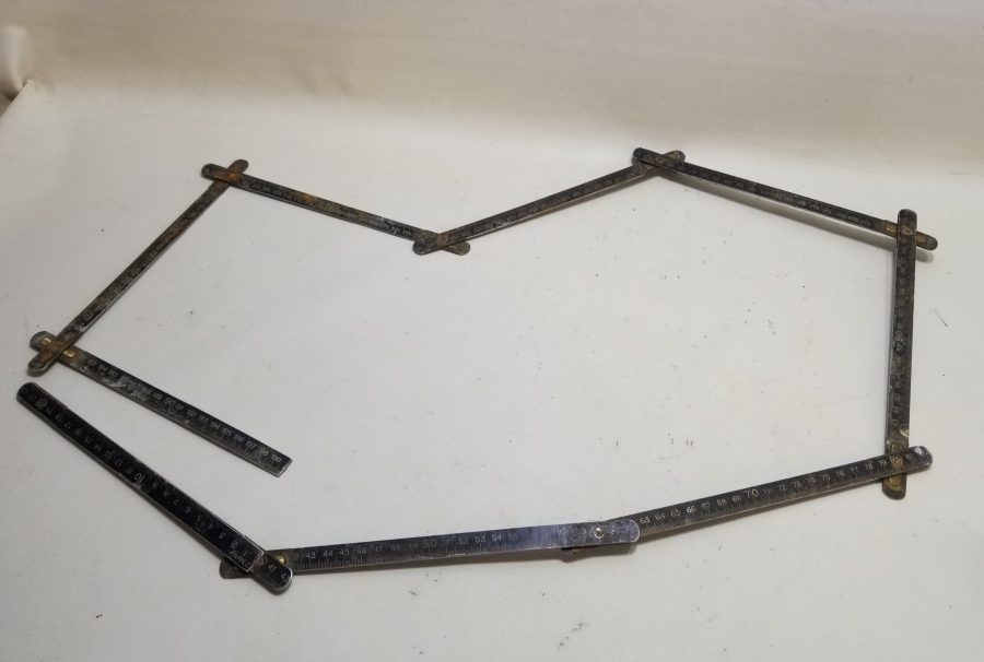 ANTİKA AHŞAP METRE - MEZURA