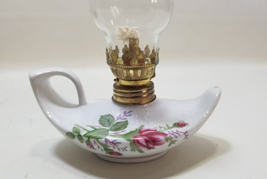 NADİR TİPTE ANTİKA ŞİNANAY - GAZ LAMBASI