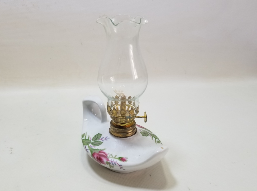 NADİR TİPTE ANTİKA ŞİNANAY - GAZ LAMBASI