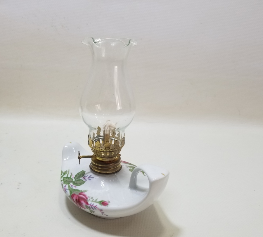 NADİR TİPTE ANTİKA ŞİNANAY - GAZ LAMBASI