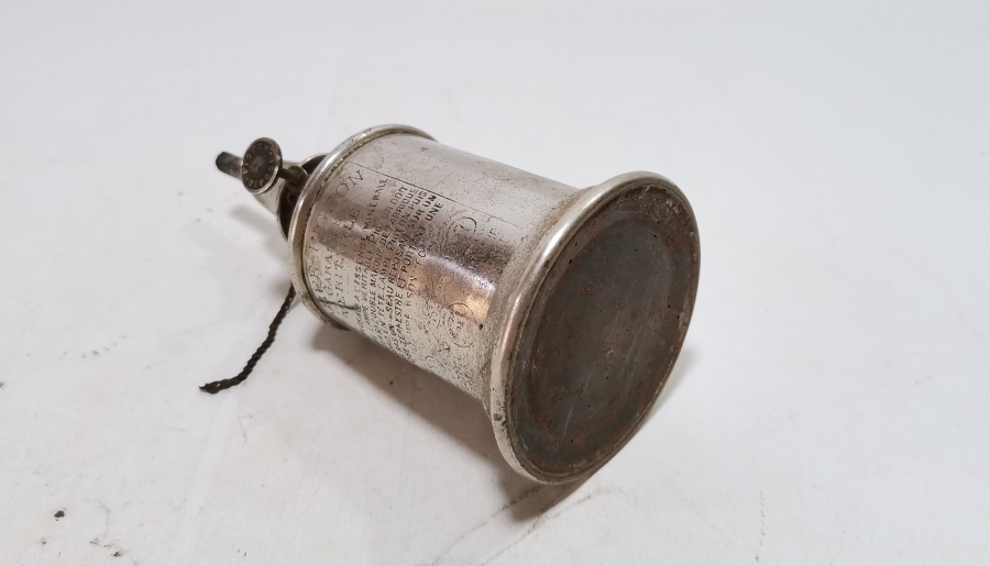 ÜZERİ YAZILI NADİR VAGON LAMBASI