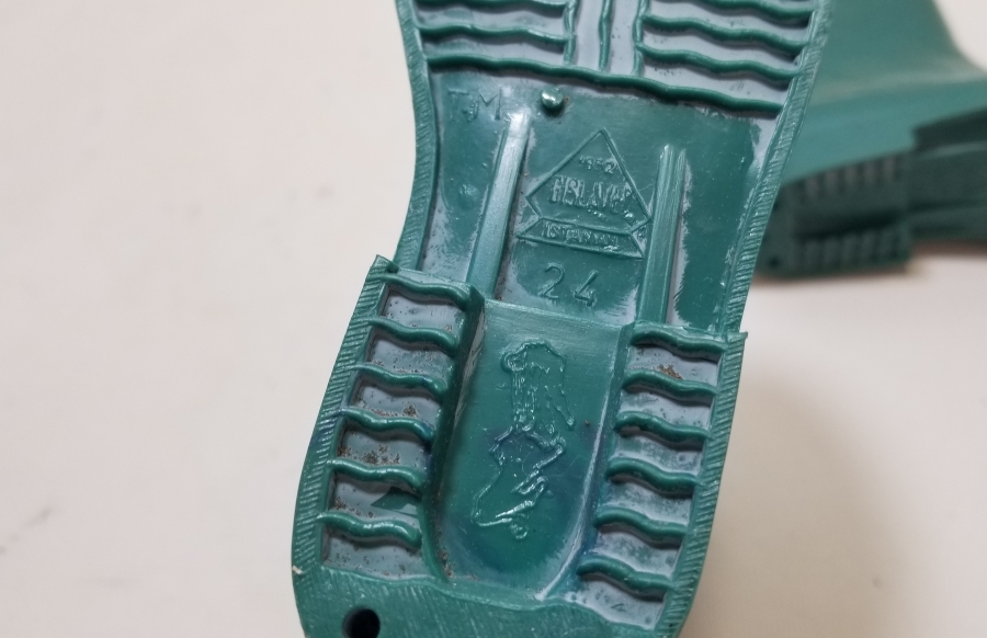 YERLİ YAPIM KULLANILMAMIŞ LASTİK ÇİZME