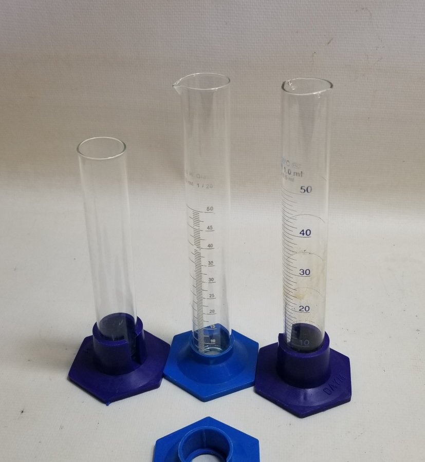 ANTİKA CAM DENEY TÜPÜ LOTU