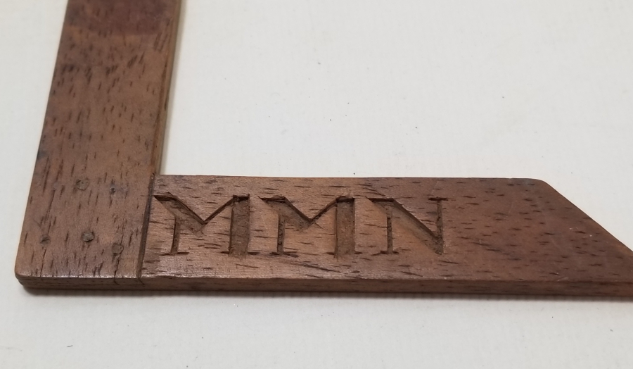 EL YAPIMI ANTİKA AHŞAP GÖNYE