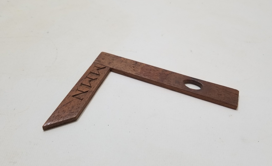 EL YAPIMI ANTİKA AHŞAP GÖNYE