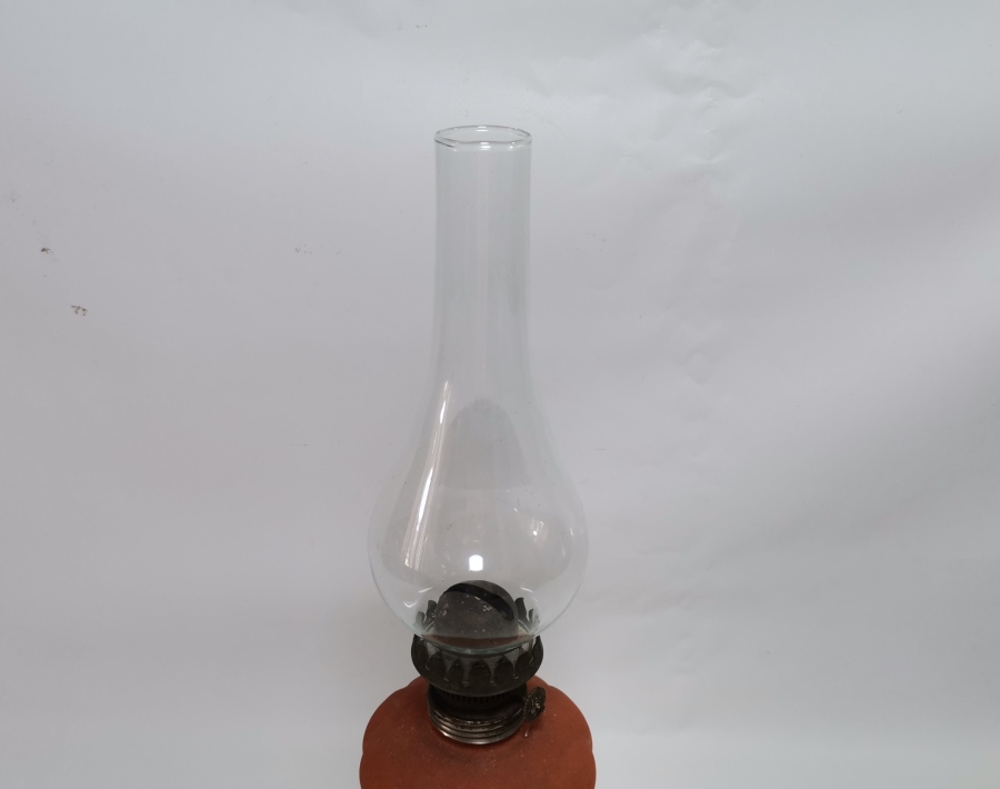 BURGULU TİPTE ANTİKA GAZ LAMBASI