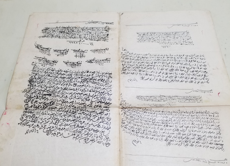 HAZİNE-İ HARAMEYN'E AİT 1500 KURUŞUN İFASIYLA İLGİLİ NADİR SÜRRE ALAYLARI EVRAK