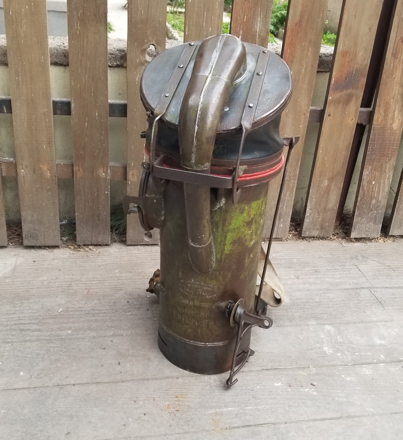 OSMANLI DÖNEMİ NADİR SIRT TULUMBASI - İLAÇLAMA ALETİ