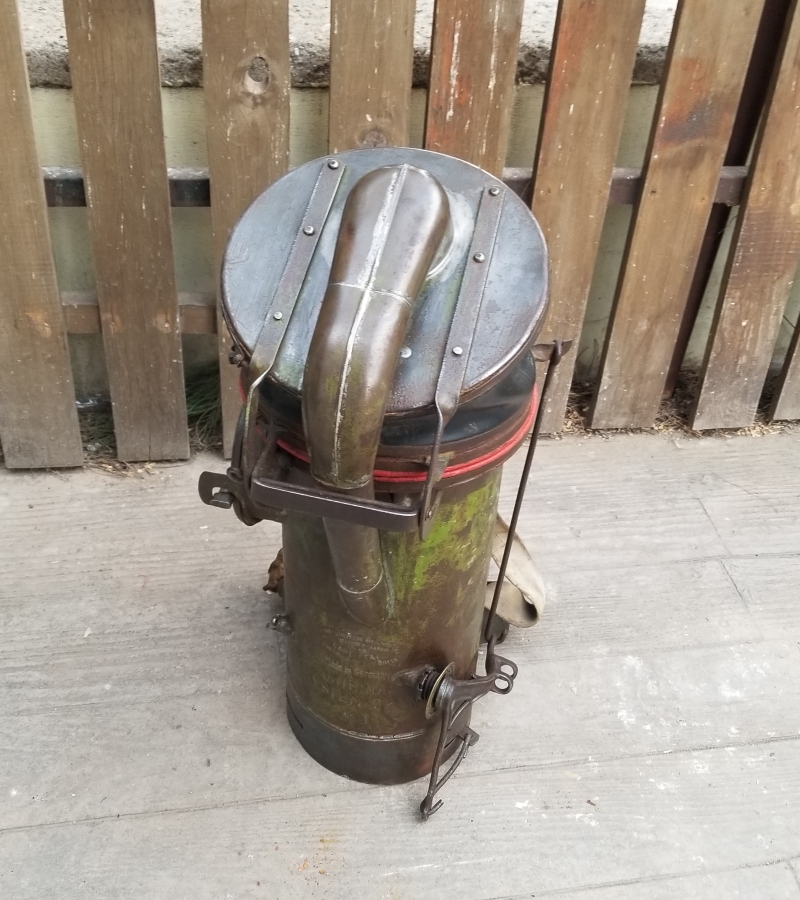 OSMANLI DÖNEMİ NADİR SIRT TULUMBASI - İLAÇLAMA ALETİ