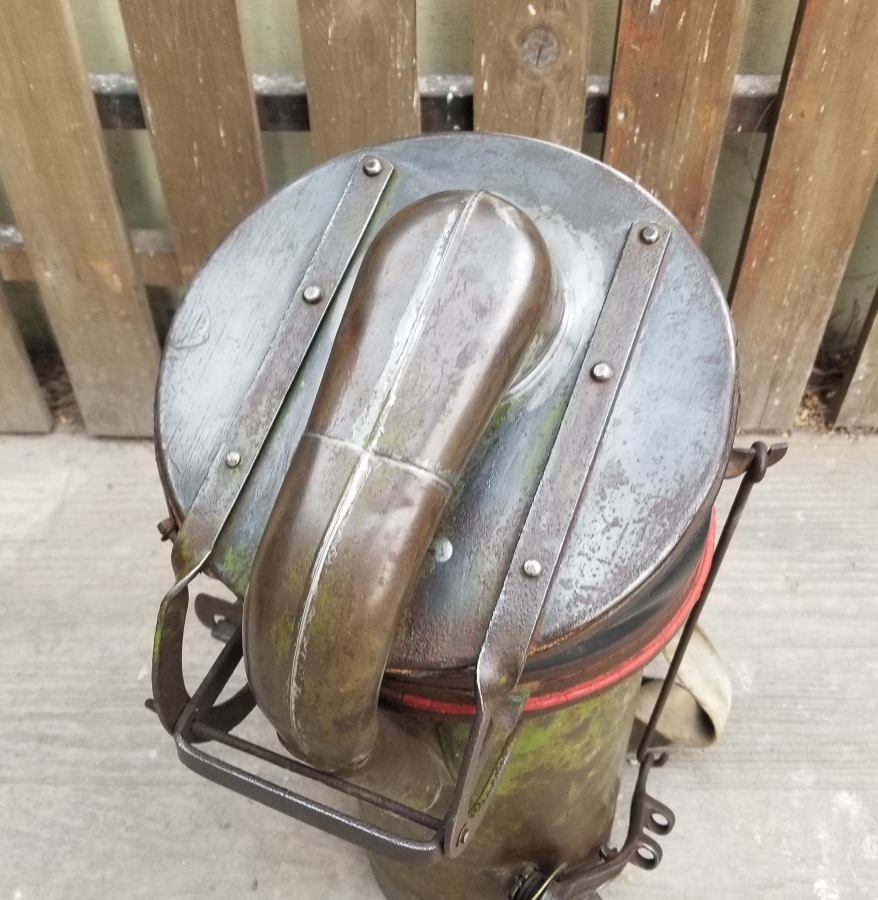 OSMANLI DÖNEMİ NADİR SIRT TULUMBASI - İLAÇLAMA ALETİ