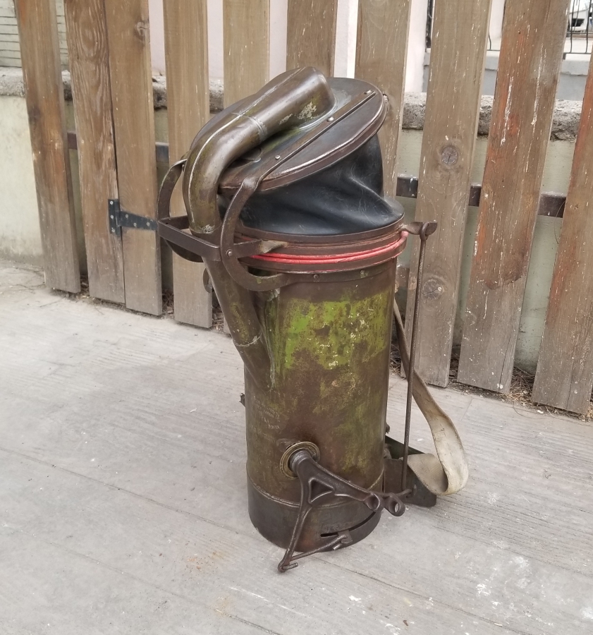 OSMANLI DÖNEMİ NADİR SIRT TULUMBASI - İLAÇLAMA ALETİ