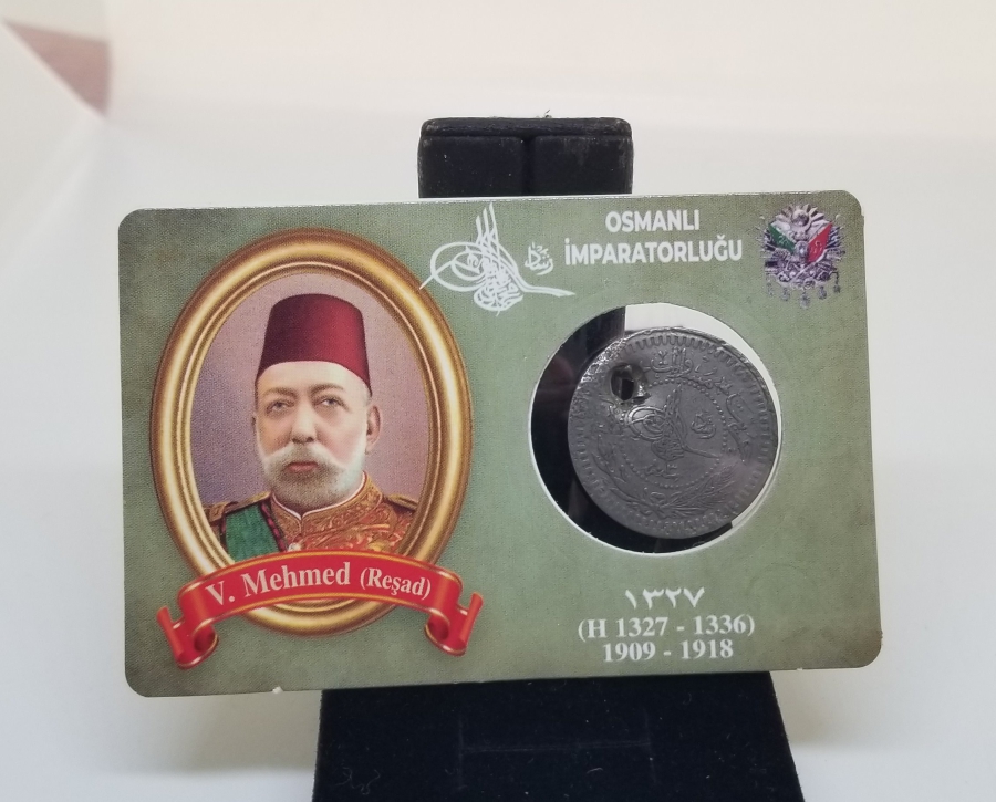 MEHMET REŞAT HAN DÖNEMİ KOLEKSİYONLUK NİKEL 40 PARA