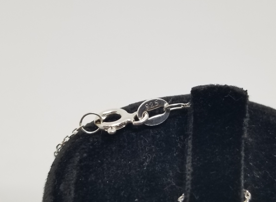 PIRLANTA TAŞLI ÖZEL YAPIM KOLYE