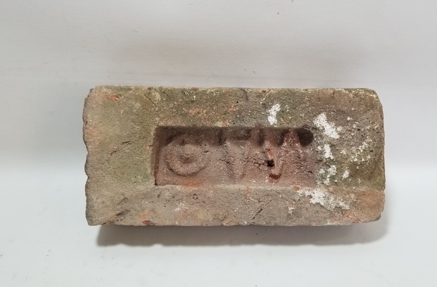 ÜZERİ RUMCA YAZILI OSMANLI DÖNEMİ NADİR TUĞLA