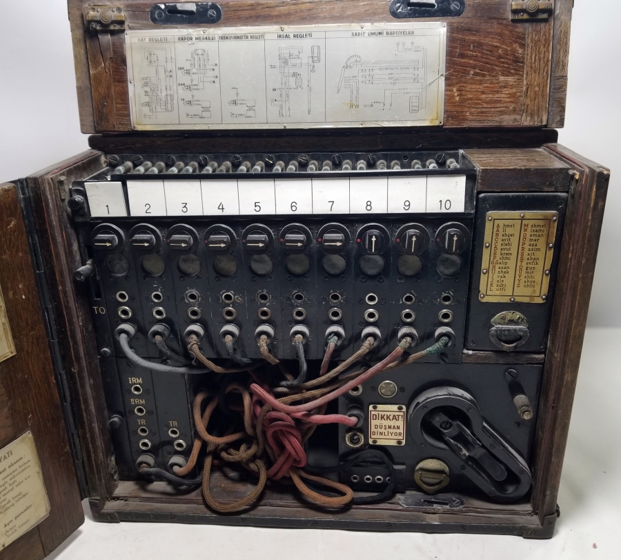 1936 YILI ÇOK NADİR ASKERİ SANTRAL