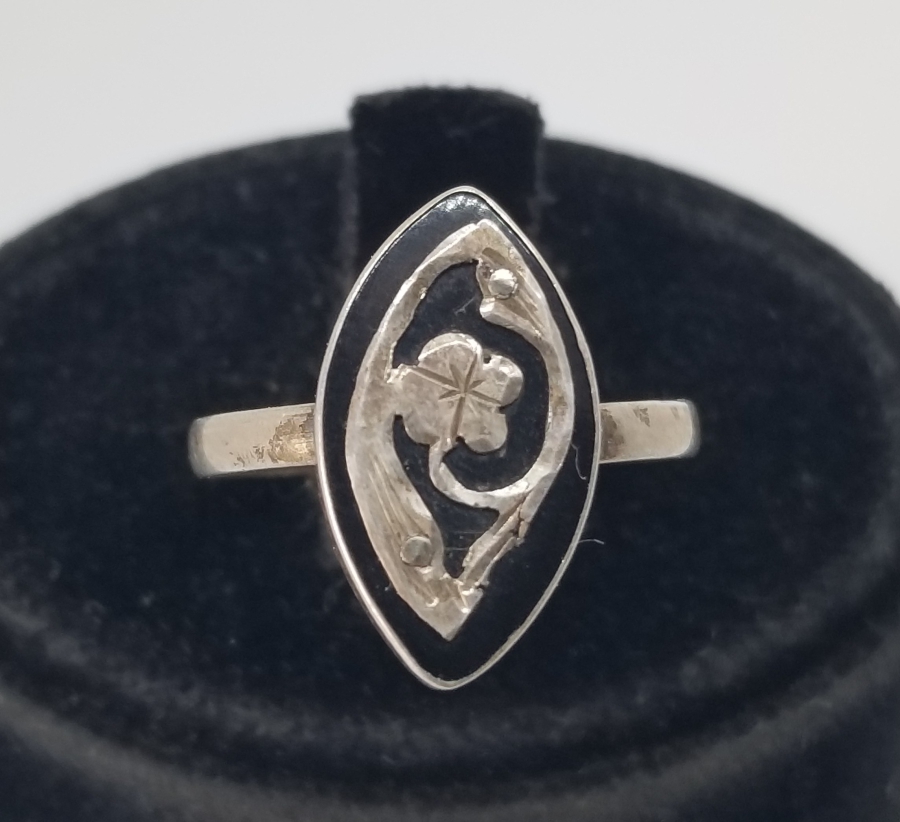 OSMANLI DÖNEMİ EL YAPIMI OLTU TAŞLI ÖZEL YAPIM GÜMÜŞ YÜZÜK