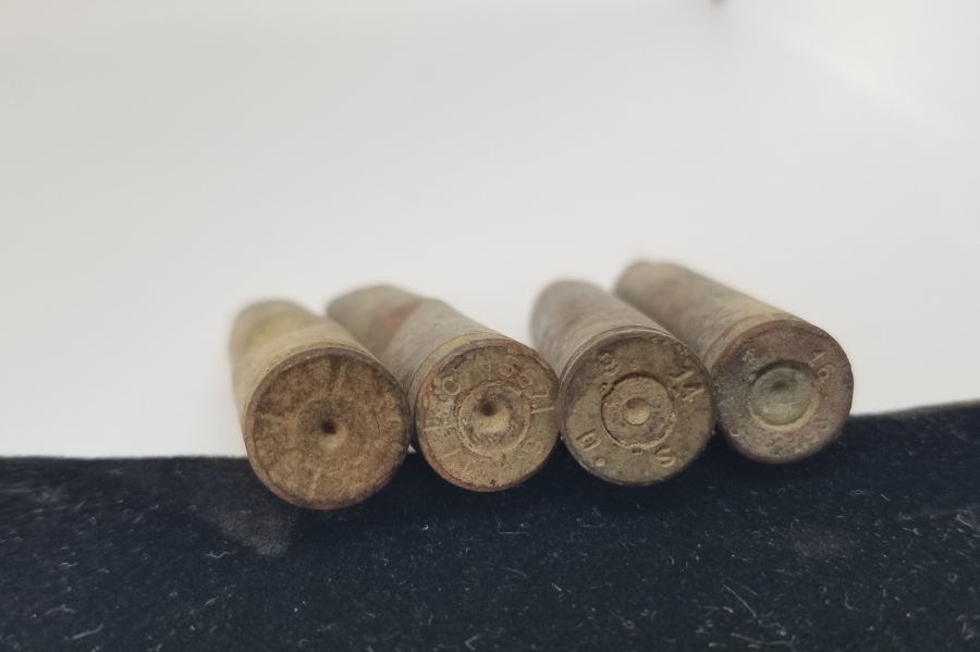 1. DÜNYA SAVAŞI DÖNEMİ ÇANAKKALE CEPHESİ İNGİLİZ MAVZER MERMİSİ KOVANI LOTU
