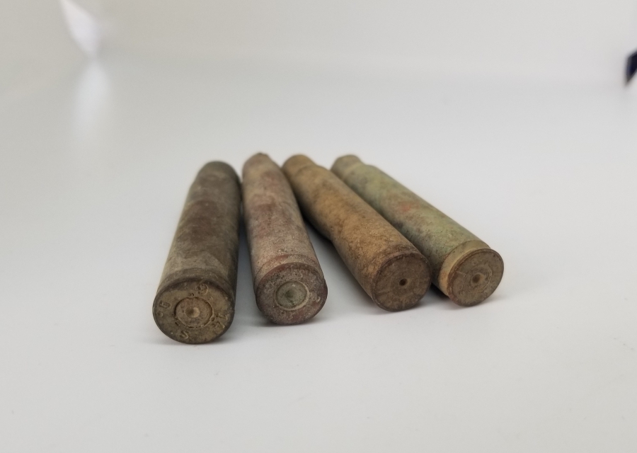 1. DÜNYA SAVAŞI DÖNEMİ ÇANAKKALE CEPHESİ İNGİLİZ MAVZER MERMİSİ KOVANI LOTU