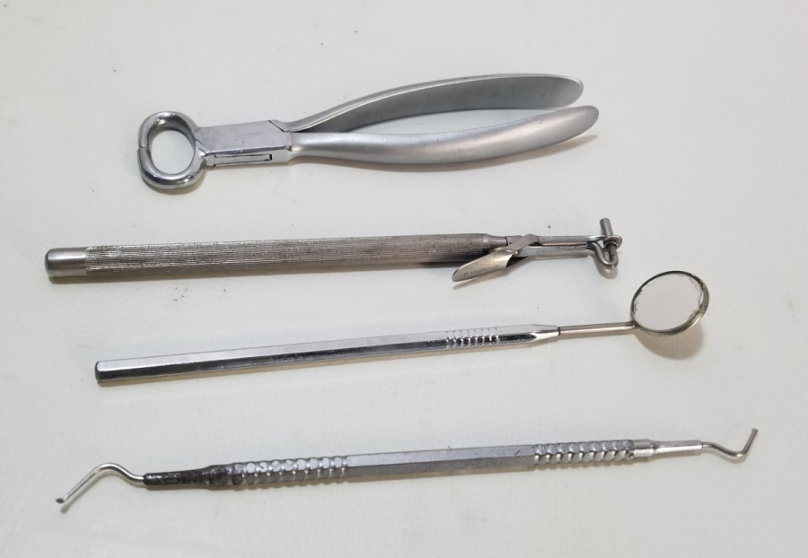 ANTİKA DİŞÇİ ALETLERİ LOTU