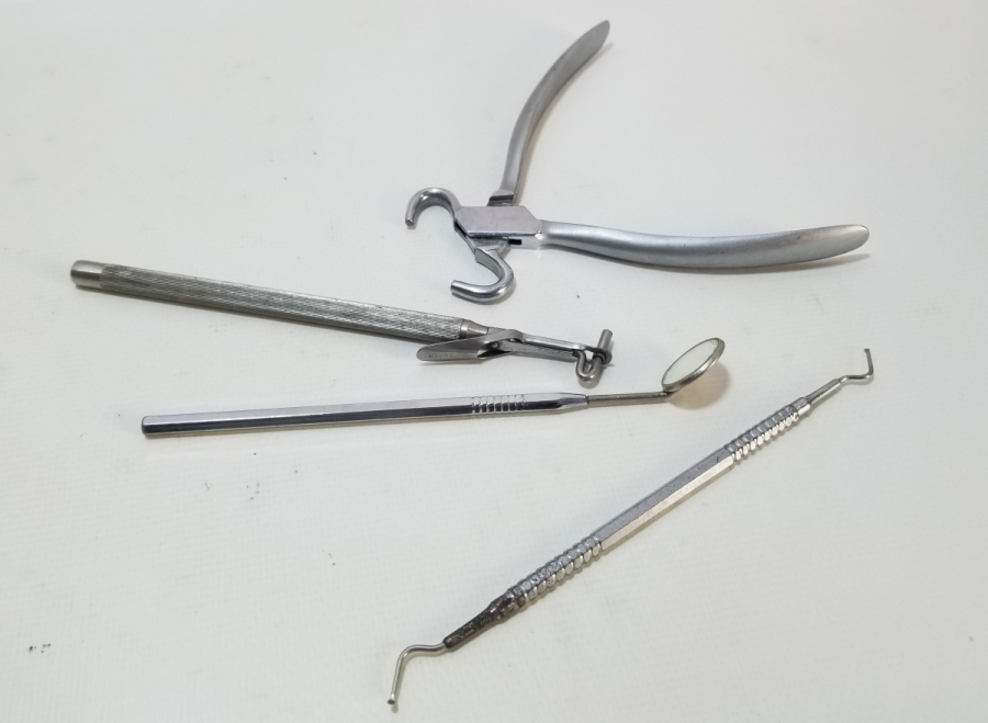 ANTİKA DİŞÇİ ALETLERİ LOTU