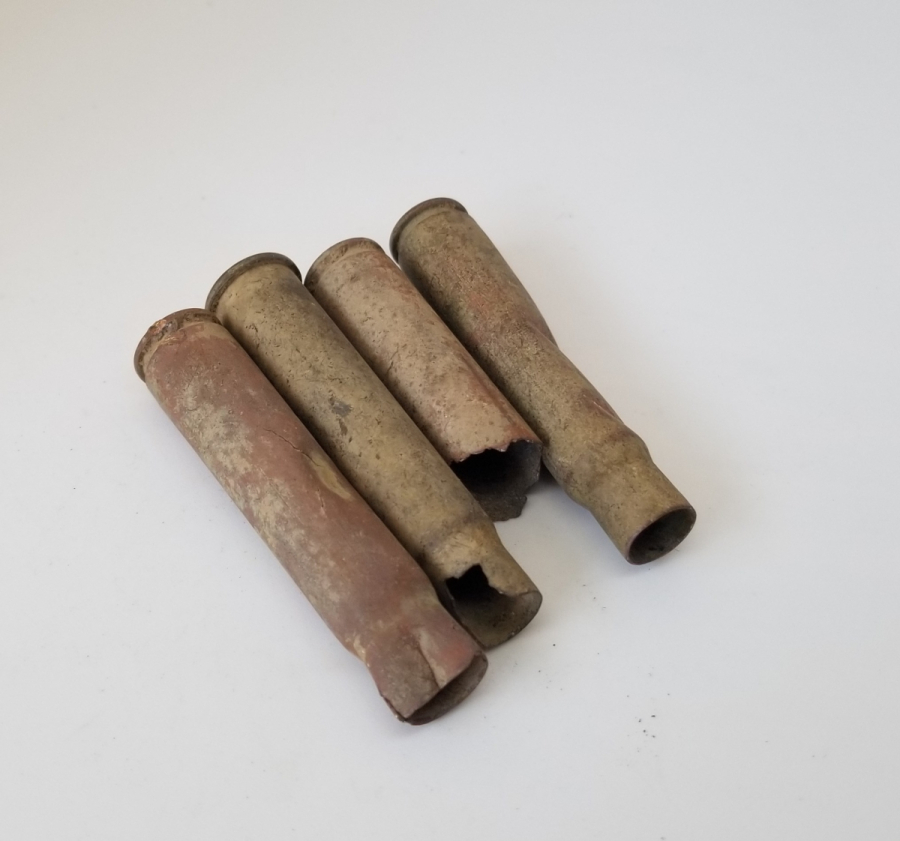 1. DÜNYA SAVAŞI DÖNEMİ ÇANAKKALE CEPHESİ İNGİLİZ MAVZER MERMİSİ KOVANI LOTU