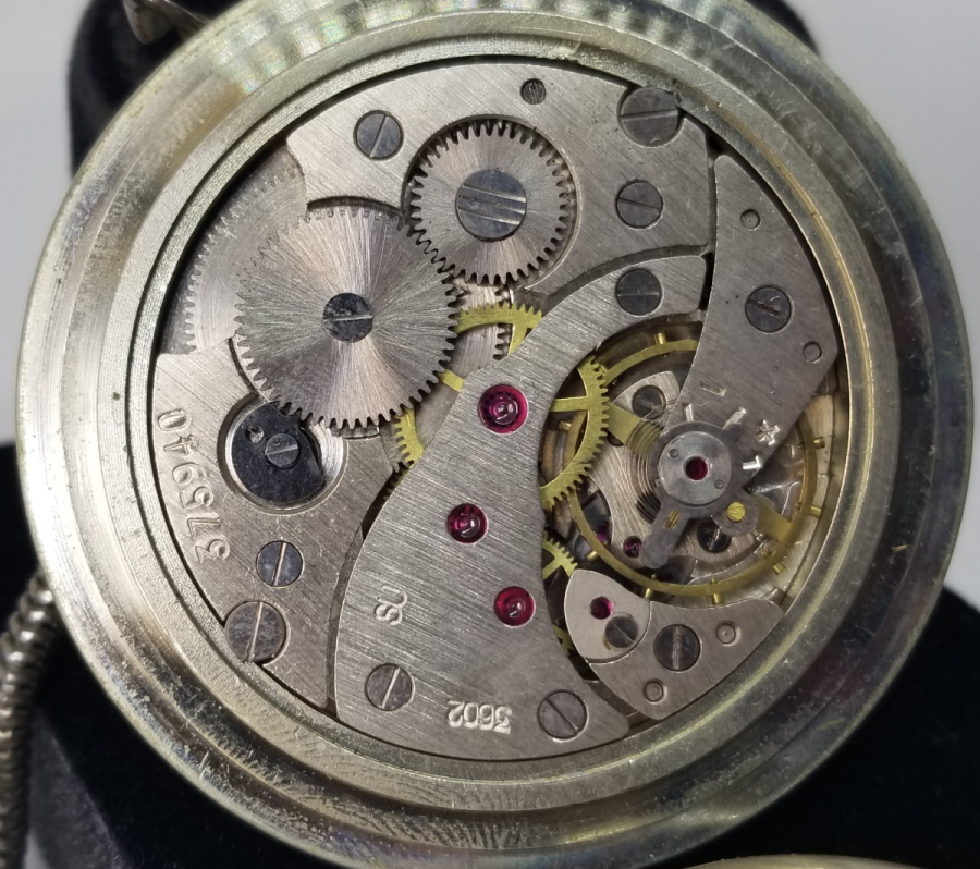 ORJİNAL KÖSTEĞİ İLE KURMALI ANTİKA DENİZCİ CEP SAATİ