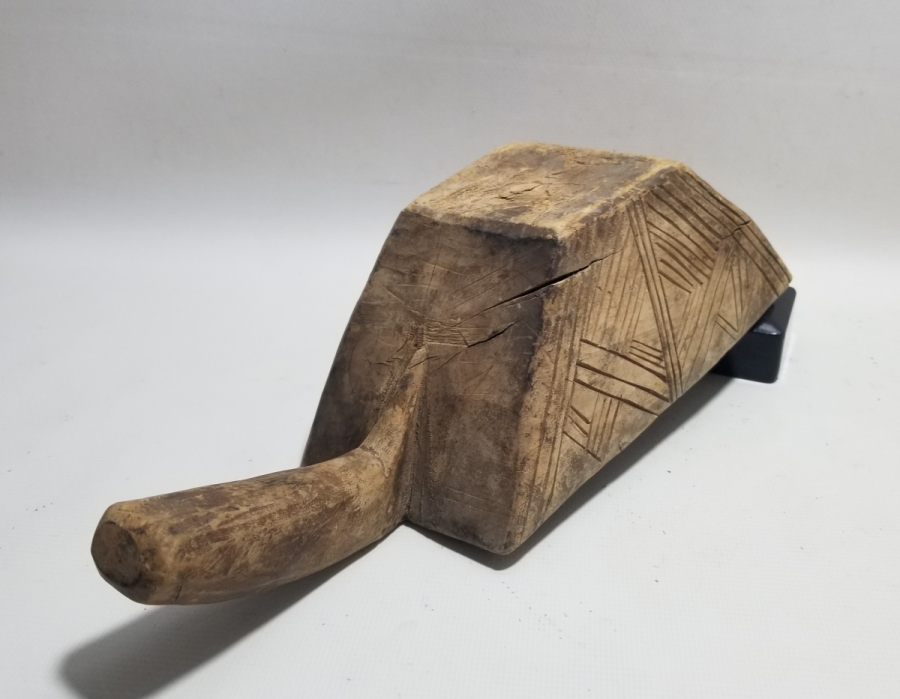 OSMANLI DÖNEMİ NADİR EL OYMA AHŞAP KAHVECİ KÜREĞİ - KAHVE KÜREĞİ