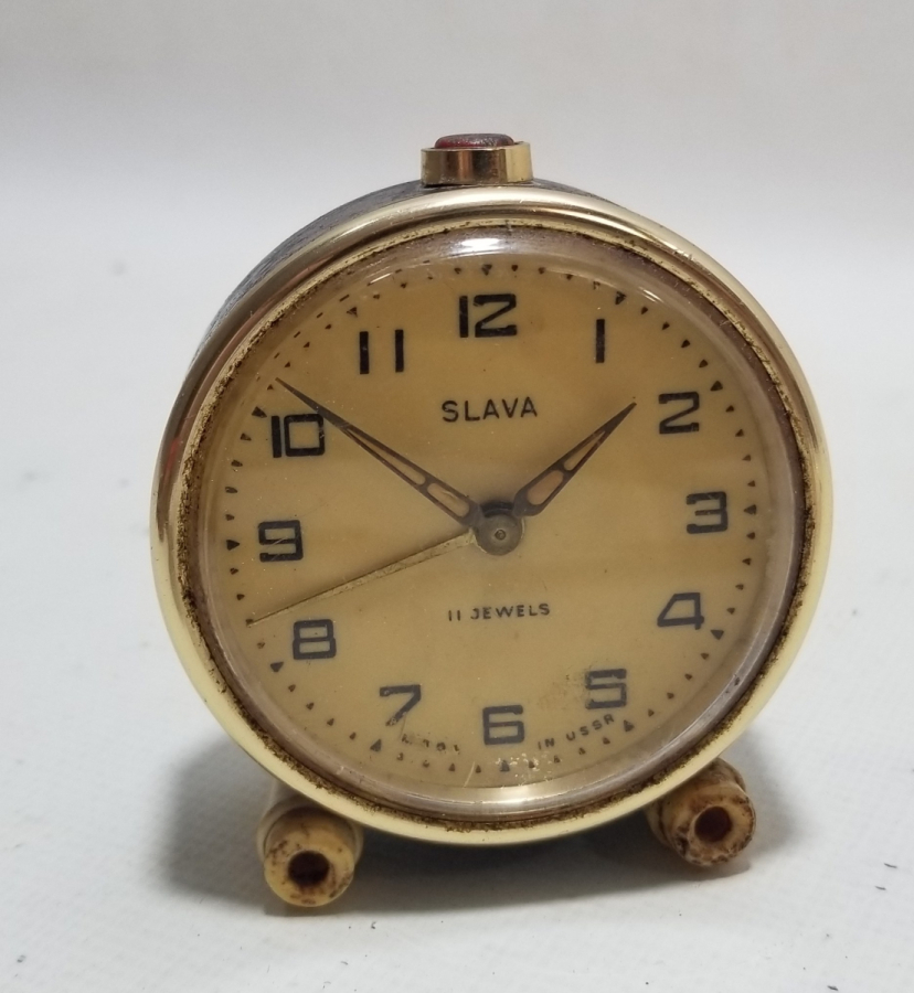 ANTİKA KURMALI MASA SAATİ