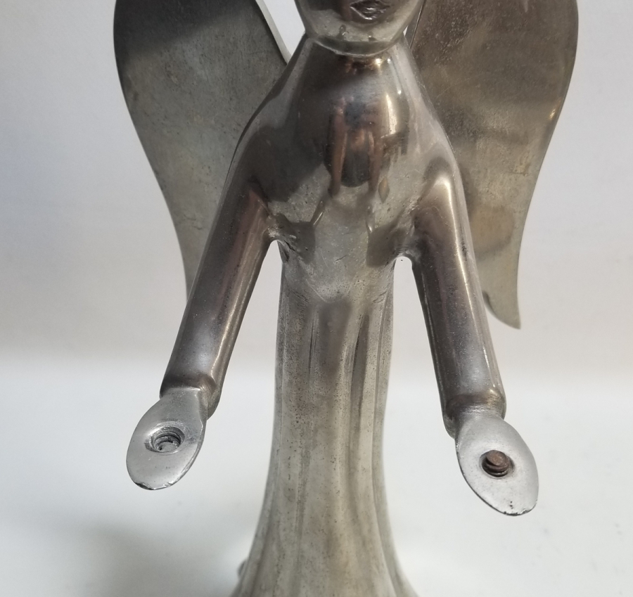 MELEK FİGÜRLÜ ANTİKA METAL OBJE