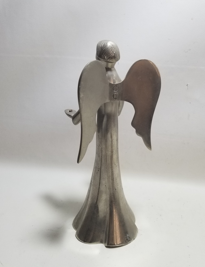 MELEK FİGÜRLÜ ANTİKA METAL OBJE