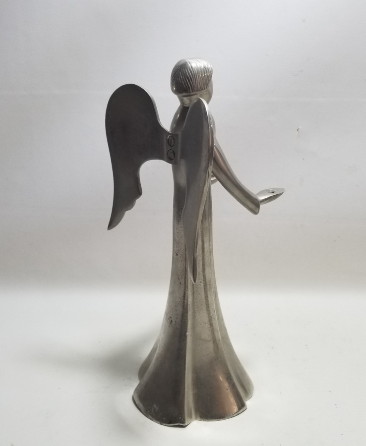 MELEK FİGÜRLÜ ANTİKA METAL OBJE