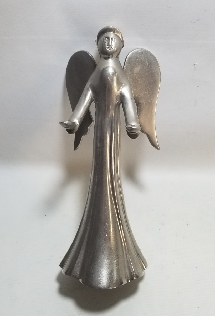 MELEK FİGÜRLÜ ANTİKA METAL OBJE