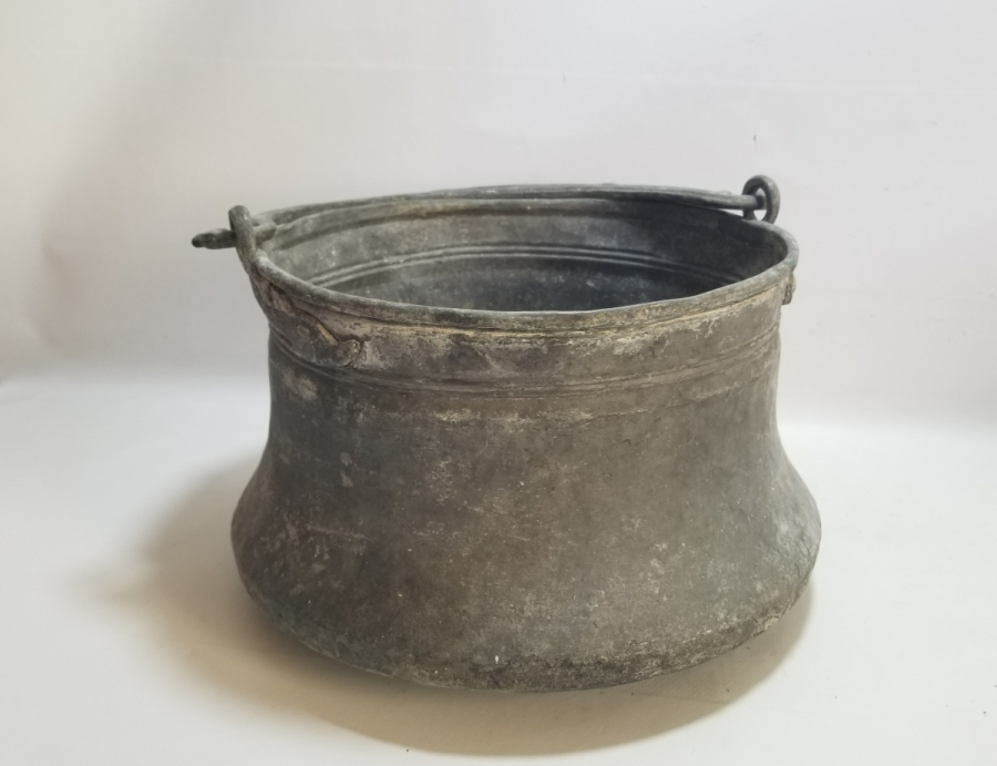 OSMANLI DÖNEMİ DEV BOYDA BAKIR YOĞURT BAKRACI