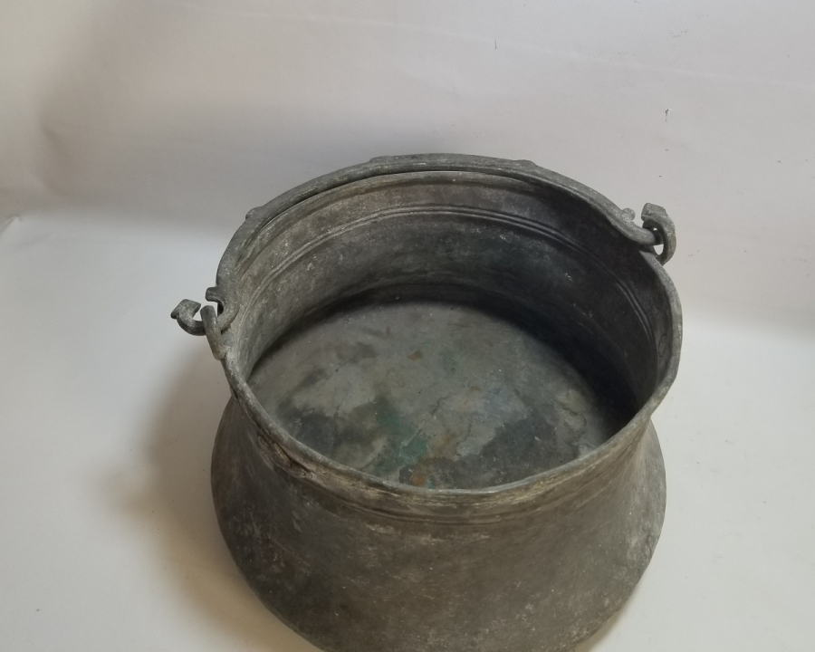 OSMANLI DÖNEMİ DEV BOYDA BAKIR YOĞURT BAKRACI