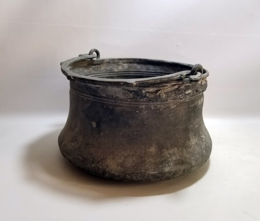 OSMANLI DÖNEMİ DEV BOYDA BAKIR YOĞURT BAKRACI