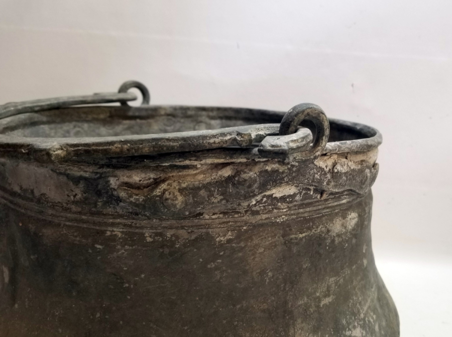 OSMANLI DÖNEMİ DEV BOYDA BAKIR YOĞURT BAKRACI