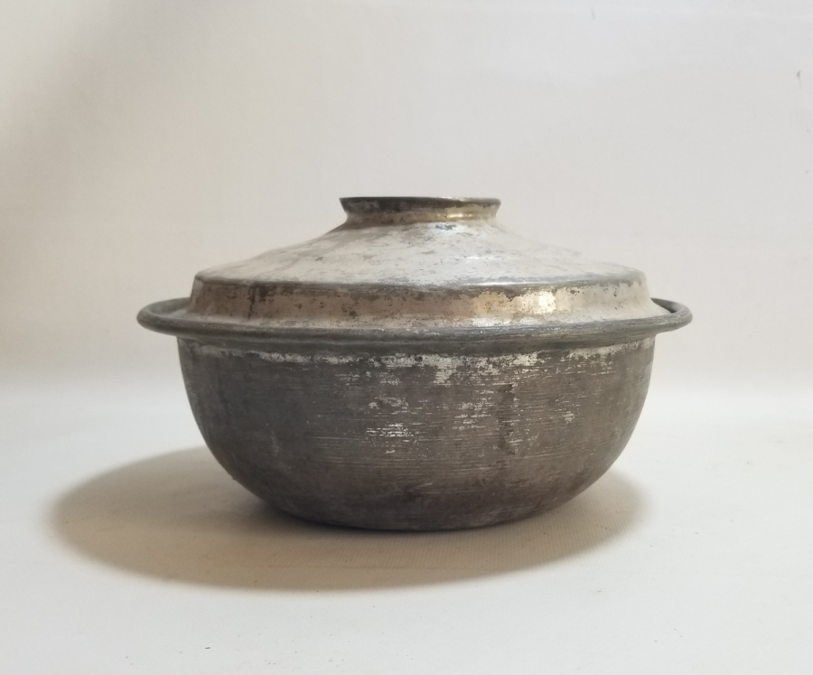 OSMANLI DÖNEMİ KAPALI BAKIR TENCERE