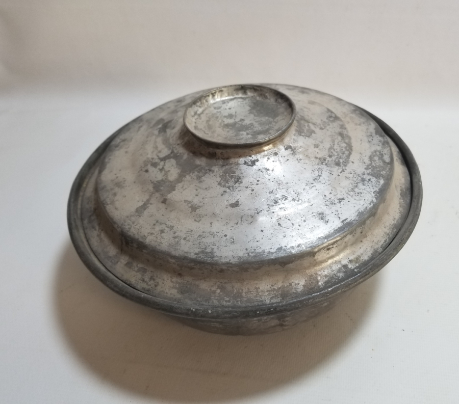 OSMANLI DÖNEMİ KAPALI BAKIR TENCERE