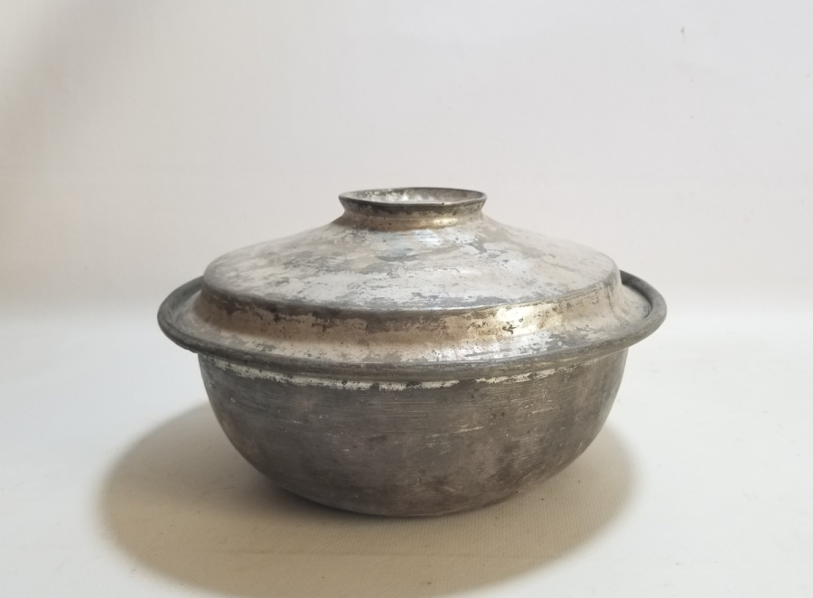 OSMANLI DÖNEMİ KAPALI BAKIR TENCERE