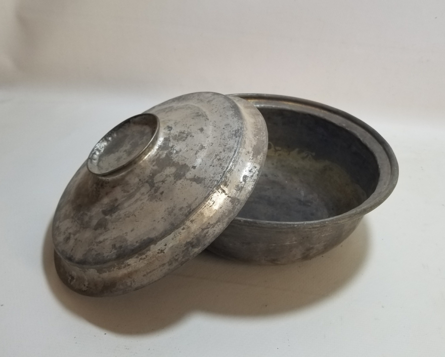 OSMANLI DÖNEMİ KAPALI BAKIR TENCERE