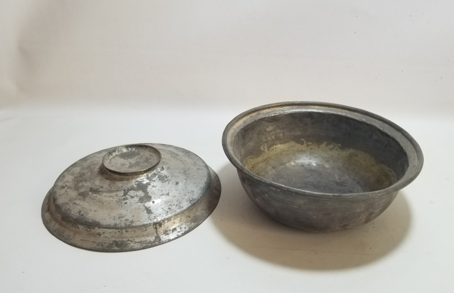 OSMANLI DÖNEMİ KAPALI BAKIR TENCERE