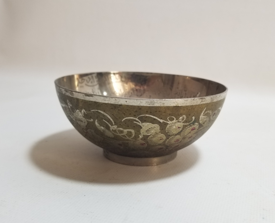 ÇİNTEMANİ İŞÇİLİKLİ ANTİKA ŞİFA TASI