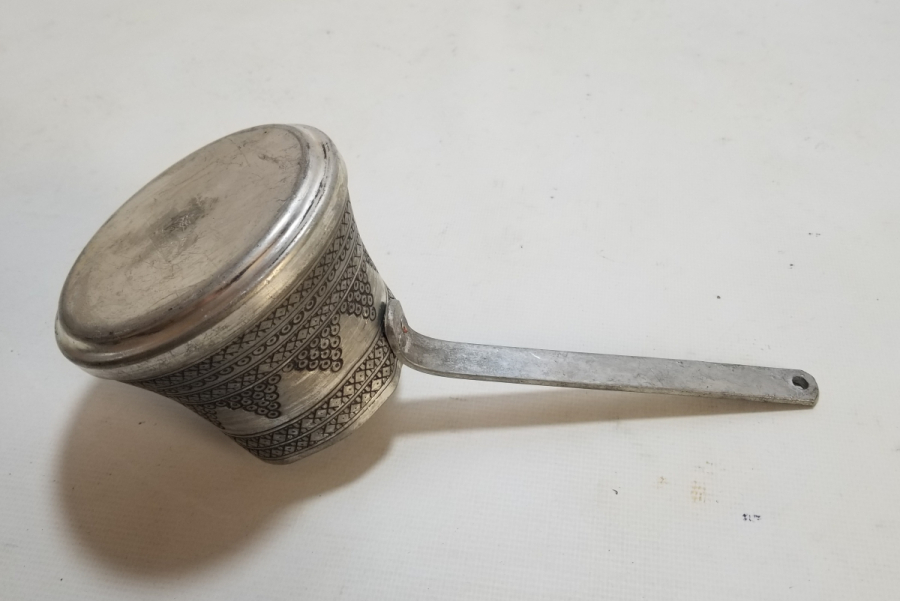 KABARTMA İŞÇİLİKLİ ANTİKA BAKIR CEZVE