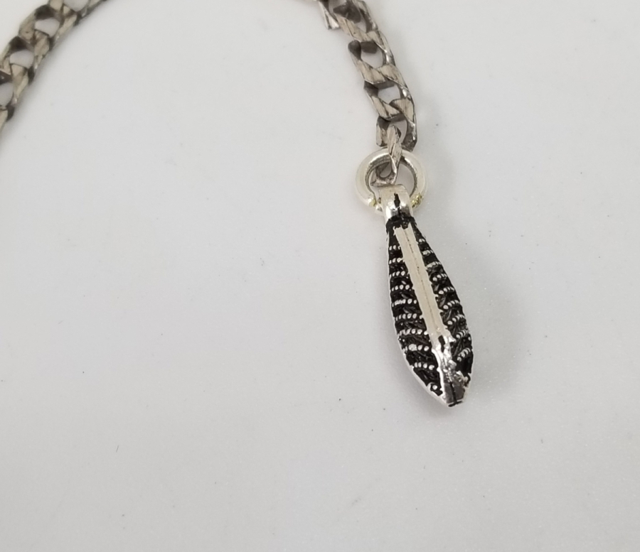 ÖZEL YAPIM GÜMÜŞ TESPİH PÜSKÜLÜ