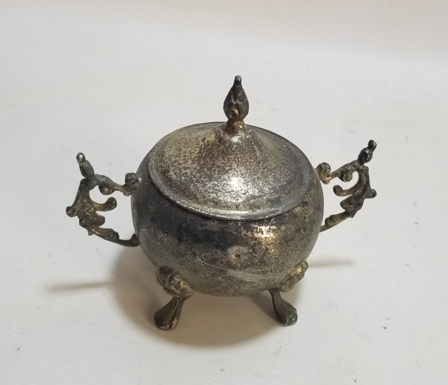 GÜMÜŞ KAPLAMA ANTİKA ŞEKERLİK